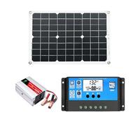 Solar energy system - for RV Off -Grid with trollers and sunverse, of the batteries and inverters, 30A charging contact cozers, TVs, heaters, electric grills, blankets, etc., and with trollers, solar