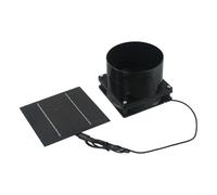 Solar Energy Ventilation Solution 5W Exhaust Fan for Homes, RVs & Greenhouses (Solar panel)