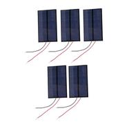 Solar Epoxy Panel Polysilicon Board Small Solar Panel 5V 120MA Easy to Use Power Accessories for Outdoor Projects Dripping Glues Plate