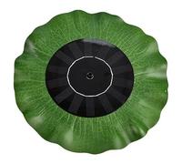 Solar Eva Leaf Powered Pump Lotus 8v Fountain Green 1.4w | 200l/h Output, Floating Garden Decoration, Pool Aeration Use, Easy Install and Operation