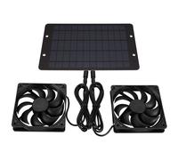 Solar exhaust fan 12V Solar Exhaust Fan Solar Ventilator Fan Solar Panel Powered Fan Solar Fan for Attic Dog Chicken House Greenhouse Fan