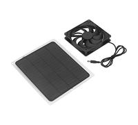 Solar Exhaust Fan, Portable Lightweight 5W Power