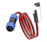 Solar Extension Cable 1 m for Power Stations for Solar | IP68 waterproof, dust protection ring, secure connection, rainproof, suitable for outdoor use