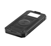 Solar External Battery, 10000 mAh Waterproof Survival - Solar Battery Pack Wireless Phone Charger - for Camping, Hiking, Fishing, Music Festivals, Smartphones, Cameras, Tablets