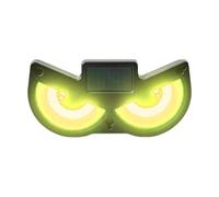 Solar Eye LED Car Window Light USB Rechargeable Waterproof Warning La