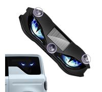Solar Eye Led Light, Solar Devils Eyes Light For Windshield, Suction Cup Dynamic LED Car Eyes For Vehicle, Truck, Van, RV, Motorcycles, Bike