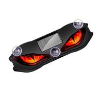 Solar Eye Led Warning Light,Waterproof Reflective Warning Sign,Car LED Ambient Light | for Vehicle SUV Truck Van RV Motorcycles Bike Sports Windshield Rear Garage