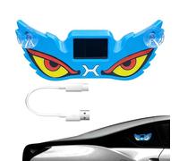 Solar Eye LED Warning Light | Wireless Dynamic Waterproof Decoration | Solar Powered Car LED Window Light,for Vehicle SUV Truck RV Sports Daily Detail Garage Home Driveway
