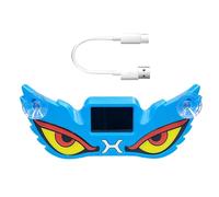 Solar Eyes Light for Car - Wireless 5 Modes Dynamic Decoration,Car LED Ambient Light,for Vehicle SUV Van RV Truck Sports Daily Detail Garage Home Driveway Outdoor Indoor Patio Garden