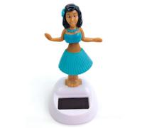 Solar Figures - Solar Dancing Swinging Girl Toys | Śolar Power Dancing Hulas Girl Dashboard | Reusable Ģirl Ďancing Šolar Toys, Portable bobbles head Doll For Car Dashboard & Home