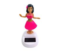 Solar Figures - Solar Dancing Swinging Girl Toys | Śolar Power Dancing Hulas Girl Dashboard | Reusable Ģirl Ďancing Šolar Toys, Portable bobbles head Doll For Car Dashboard & Home