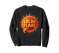 Solar Flare Space Sun Science Aerospace Engineer Eclipse Sol Sweatshirt