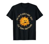 Solar Flares Are Just The Sun’s Tantrums Circle Art T-Shirt