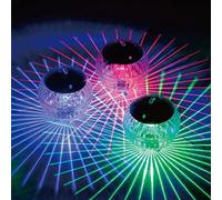 Solar Floating Pool Light, IP44 Waterproof Solar Floating Pool Light,Solar Powered Glow Globe Night Lights,LED Glow Ball Lamp for Pools Pond Fountain Garden Party Tub Home Decor (Colorful)