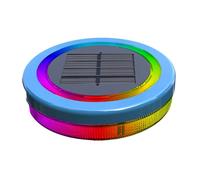 Solar Floating Pool Lights - Durable Outdoor Decorative Glowing Orbs, Multifunctional Solar Powered Display | Energy-Efficient RGB Waterproof Pool Lights, Stylish Rechargeable Floating Illumination