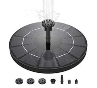Solar Floating Water Fountain Pump For Bird Bath Pond Pool & Garden
