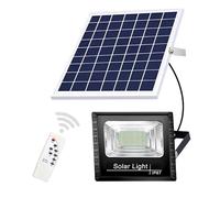 Solar Flood Light Outdoor Remote, Bright LED, IP67 Waterproof Security Light Auto On/Off Dusk to Dawn for Yard, Gazebo, Shed, Barn, Porch, Patio, Garage, Garden(100w)
