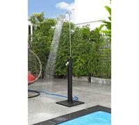 Solar Flow Outdoor Shower Black 8 L
