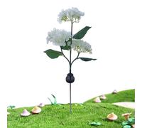 Solar Flower Lights, LED Fairy Waterproof, Stake Lamp Gear with Smart Style, Utility Helper for Daily Glow, Light Mate, Lamp Helper for Garden Yard Pathway Patio Lawn Walkway 31.89x5.91 inches