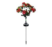 Solar Flower Lights - LED Garden Decor, Outdoor Lawn Illumination, Energy Saving with 56 Color LEDs, Memorial Display Floral Design, Yard Decor Weatherproof Build, Landscape Light for Garden Use