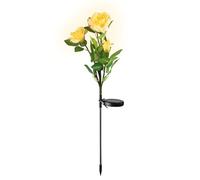 Solar Flowers - LED Rose Stake for Garden | Outdoor Solar Garden Lights Waterproof Lighting Stake for Outside Yard Patio Decorations
