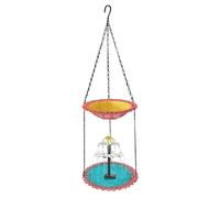 Solar Fountain for Bird - Energy-Efficient Pump with Spray Heads | Outdoor Water Feature with Floating Disc & Automatic Suction for Hummingbird, Robin, Sparrow and Terrace Pillars