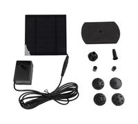 Solar Fountain Kit 1.5W Water Circulator for Bird Baths and Ponds