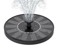 Solar Fountain,Mini Solar Powered Water Fountain, Solar Pond Pump for Bird Bath Gardens Pool