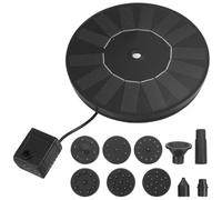 Solar Fountain Pump Automatic Floating Water Pump 1.7w 7v