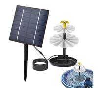 Solar Fountain Pump - Floating Water Feature, Outdoor Garden Sprayer | Powerful Bird Bath For Decoration, Renewable Energy Pond PAP Landscaping