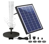 Solar Fountain Pump Outdoor Landscaping Water Pump Nozzle 160L/h Flow Rate Water Pump Nozzle Solar Garden Decoration
