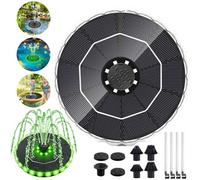 Solar Fountain Pump Water Feature Solar Pond Fountain Floating Decorative
