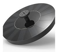 Solar Fountain, Solar Powered Bird Bath Fountain Pump with 4 Nozzles 1.4W Solar Panel Kit Water Pump, Outdoor Watering Submersible Pump for Pond, Pool, Garden, Fish Tank