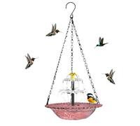 Solar Fountains For Bird Bath | With Chain Hook Weatherproof Bowl, Bird Bath With Solar Fountain, Garden , Patio, Patio, Lawn, Pond, Outdoor Pool,