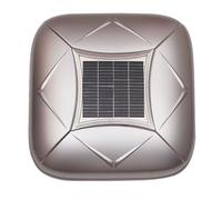 Solar Fully Automatic Car Cover, Smart Remote Control Sunproof Sun Shade Canopy Movable Carport with Anti-theft Device, Quick and Convenient to Protect Your Car, Fit for Sedan, SUV, MPV Silver-YXL