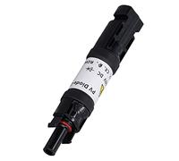 Solar Fuse Connector Eujgoov 1000V Waterproof Solar Fuse Holder Male and Female Connector for Solar Panel(30A)