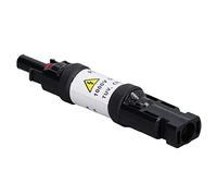 Solar Fuses, Waterproof Solar PV Diode Connector Male to Female IP67 Waterproof Panel Cable Blocking Diode Holder 1000V for Solar Photovoltaic System (20A)