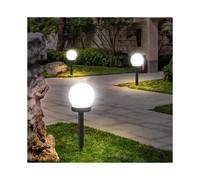 Solar Garden Ball Lights Outdoor Solar Power Outdoor Garden Path Yard Lawn Road Courtyard Ground Waterproof Lamps Decoration