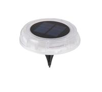 Solar Garden Deck Light 16 Multicolour LED - 11.6cm Decor by Smart Solar