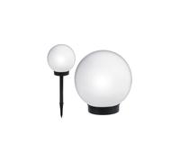 Solar Garden Freestanding Lamp Globe 20x20x53cm, White GB123
