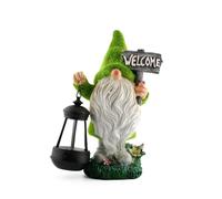 Solar Garden Gonk Statue LED Outdoor Ornament Light Garden Decor