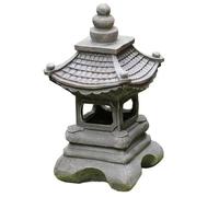 Solar Garden Lantern - Outdoor Palace Light Ornament, Creative Courtyard Lighting Craft, Villa Landscape Decorative Piece, Weather Resistant Light Fixture | Ambient Night Illumination For Garden Patio