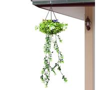 Solar Garden Light,LED Artificial Vine String Lamp,Solar Flower String Light | for Outdoor Garden Backyard Porch Balcony Fence Apartment Terrace Landscape