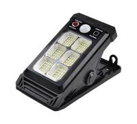 Solar Garden Lights - Abs Motion Sensor Lamp, Clip on Pathway Lighting, Solars Powered Yard Safety Lamp, Automatic Dusk Sensor | Solar Garden Lights Battery for Walkway Backyard Use