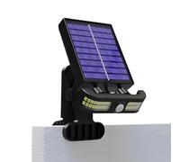 Solar Garden Lights - LED Motion Activated Lamp, USB Power Function, Warm White Glowss, Efficient Energy Saving | Backyard Patio Lawn Garden Porch Driveway Fence Poolside Balcony Exterior Illumination