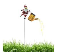 Solar Garden Lights - Vintage LED Lantern Santa Claus Watering Can Design - Waterproof Watering Can Lights for Garden - for Courtyards Backyard Pathway Terrace Balcony Landscaping Porch Patio Lawn