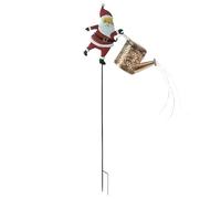Solar Garden Lights - Waterproof Santa Claus Watering Can Design,Garden Decoration Solar Kettle Light,for Walkway Courtyards Pathway Terrace Balcony Landscaping Porch Patio
