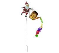 Solar Garden Lights - Waterproof Santa Claus Watering Design, Christmas Solar Kettle, Decorative Watering Can with Lights | for Walkway Courtyards Pathway Terrace Balcony Landscaping Porch Patio