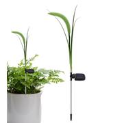 Solar Garden Lights Weatherproof Tall Artificial Shadow Accent Reed Grass