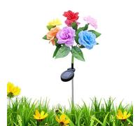 Solar Garden Lights - with Ground Stakes Yard Decor,Outdoor Solar Lights for Yard,for Porch Fence Walkway Lawn Park Mothers Women Grandma Birthday Party